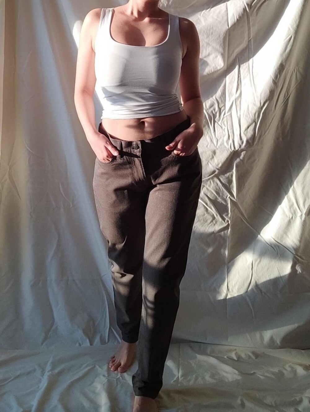 Club Monaco Gray/Green Pants